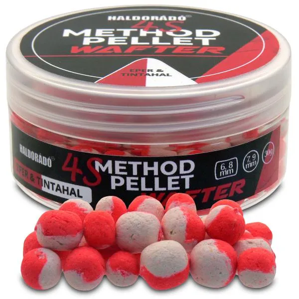 NextFish - Horgász webshop és horgászbolt - Haldorádó 4S Method Pellet Wafter 6, 8 mm - Eper & Tintahal