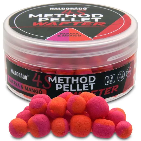 NextFish - Horgász webshop és horgászbolt - Haldorádó 4S Method Pellet Wafter 6, 8 mm - Papaya & Mangó