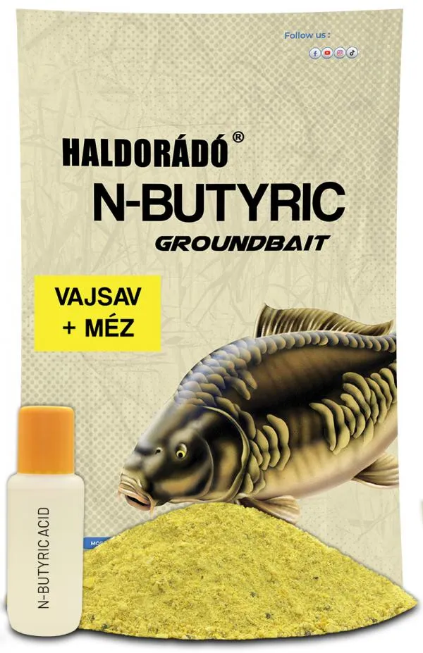 NextFish - Horgász webshop és horgászbolt - Haldorádó N-Butyric Groundbait - Vajsav + Méz