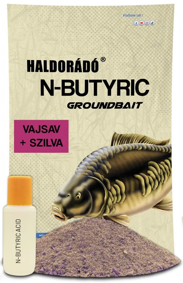 NextFish - Horgász webshop és horgászbolt - Haldorádó N-Butyric Groundbait - Vajsav + Szilva