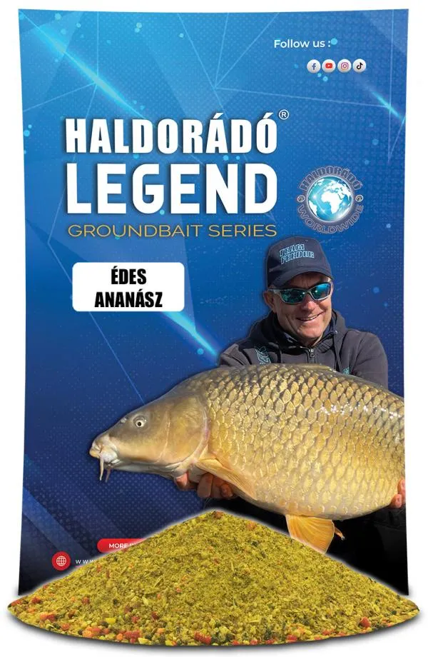 NextFish - Horgász webshop és horgászbolt - Haldorádó LEGEND Groundbait - Édes Ananász