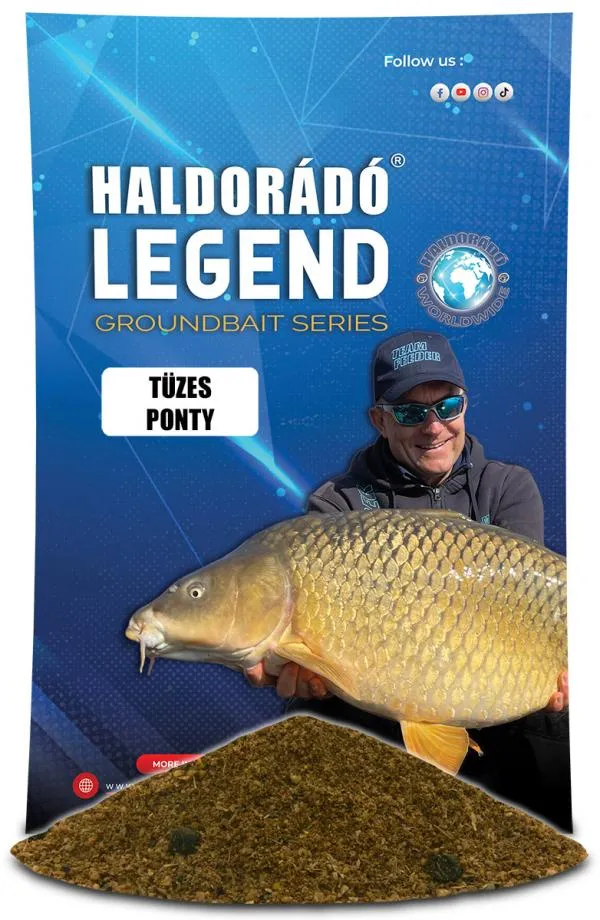 NextFish - Horgász webshop és horgászbolt - Haldorádó LEGEND Groundbait - Tüzes Ponty