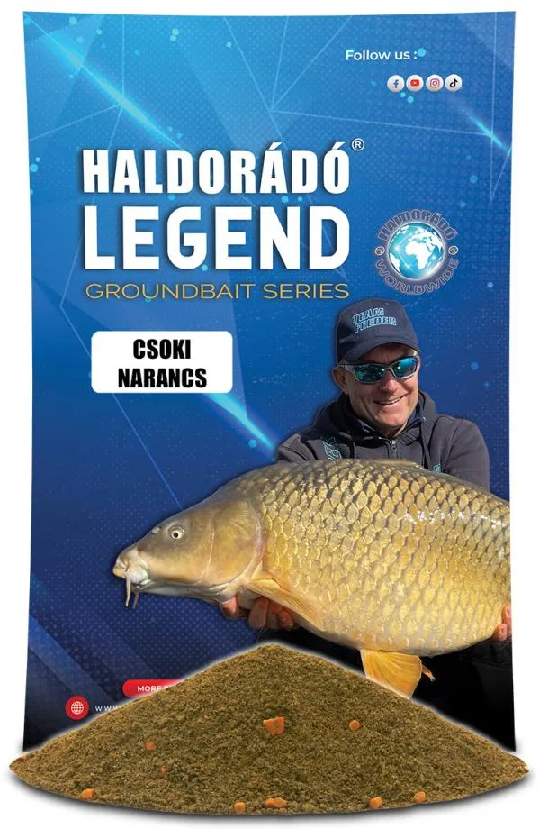 NextFish - Horgász webshop és horgászbolt - Haldorádó LEGEND Groundbait - Csoki - Narancs