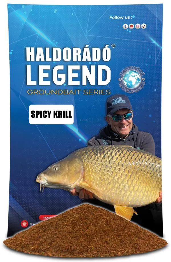 NextFish - Horgász webshop és horgászbolt - Haldorádó LEGEND Groundbait - Spicy Krill