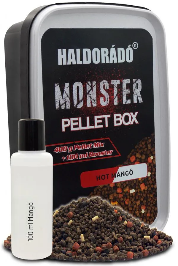 NextFish - Horgász webshop és horgászbolt - Haldorádó MONSTER Pellet Box - Hot Mangó