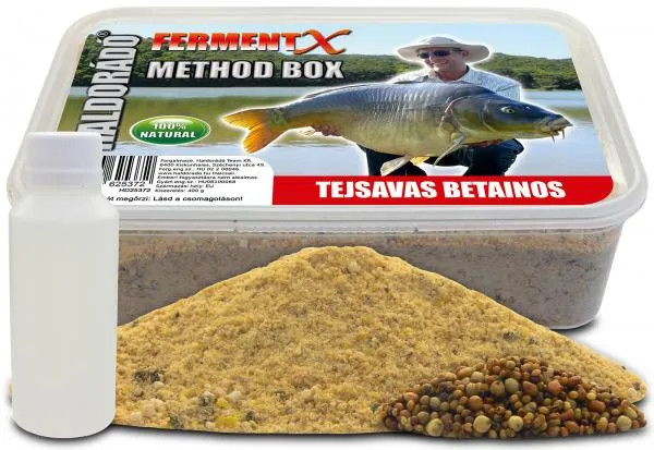 NextFish - Horgász webshop és horgászbolt - Haldorádó FermentX Method Box - Tejsavas Betain