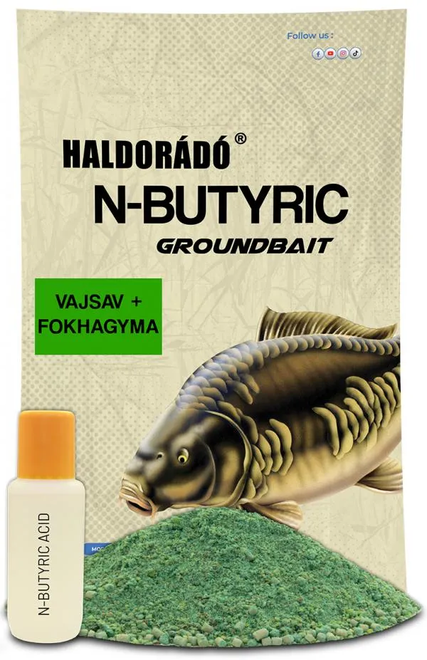 NextFish - Horgász webshop és horgászbolt - Haldorádó N-Butyric Groundbait - Vajsav Fokhagyma