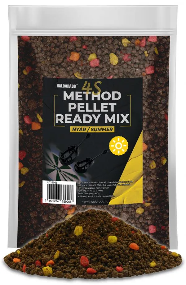 NextFish - Horgász webshop és horgászbolt - Haldorádó 4S Method Pellet Ready Mix - Nyár