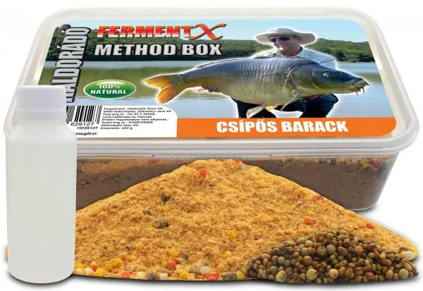 NextFish - Horgász webshop és horgászbolt - HALDORÁDÓ FermentX Method Box - Csípős Barack