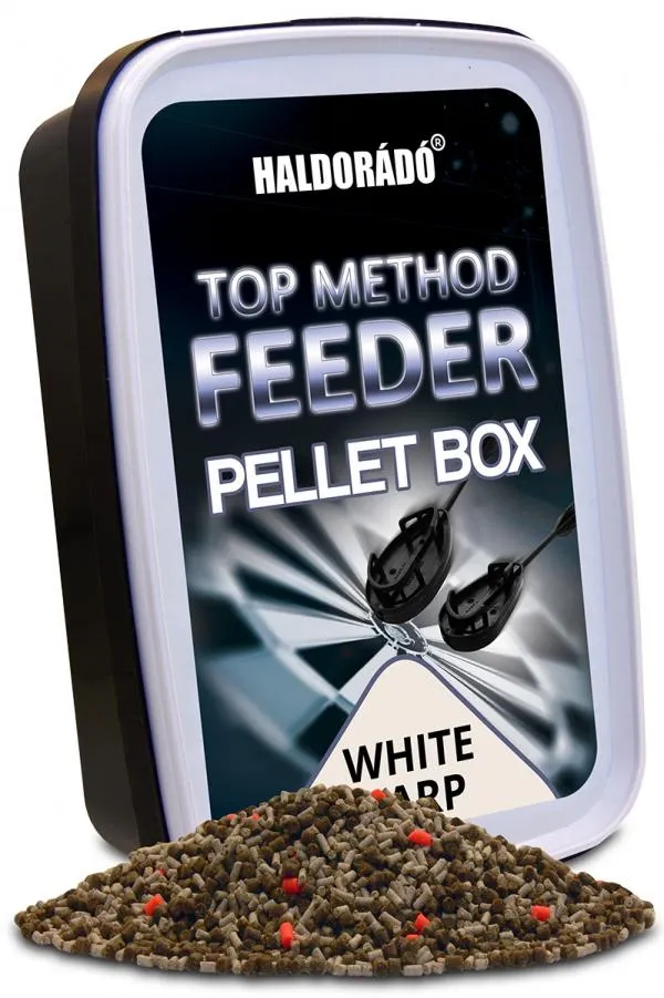 NextFish - Horgász webshop és horgászbolt - HALDORÁDÓ Top Method Feeder Pellet Box - WHITE CARP