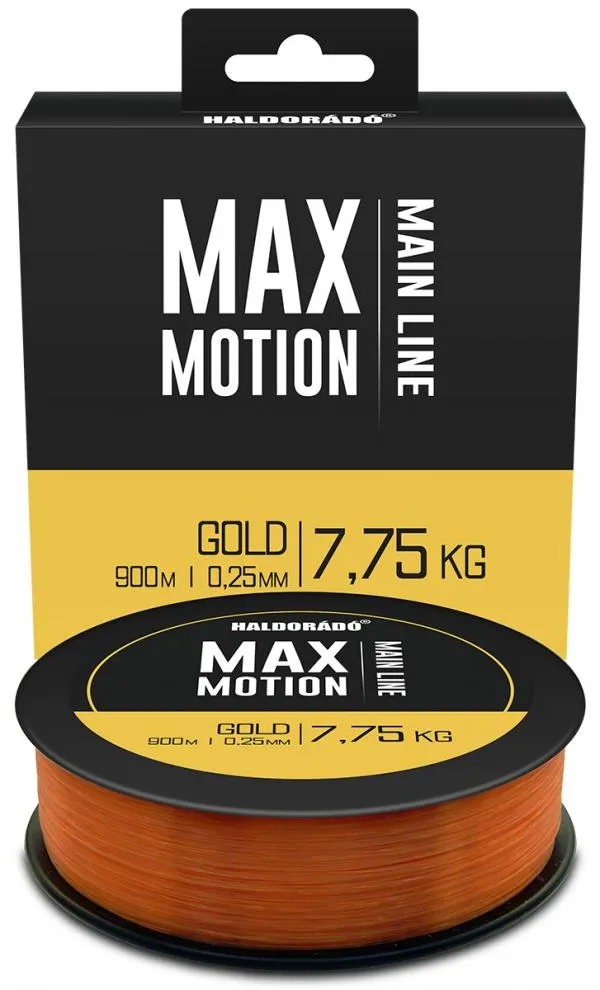 NextFish - Horgász webshop és horgászbolt - HALDORÁDÓ MAX MOTION Gold 0,25 mm / 900 m - 7,75 kg