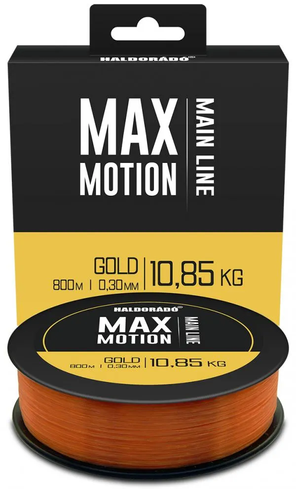 NextFish - Horgász webshop és horgászbolt - HALDORÁDÓ MAX MOTION Gold 0,30 mm / 800 m - 10,85 kg