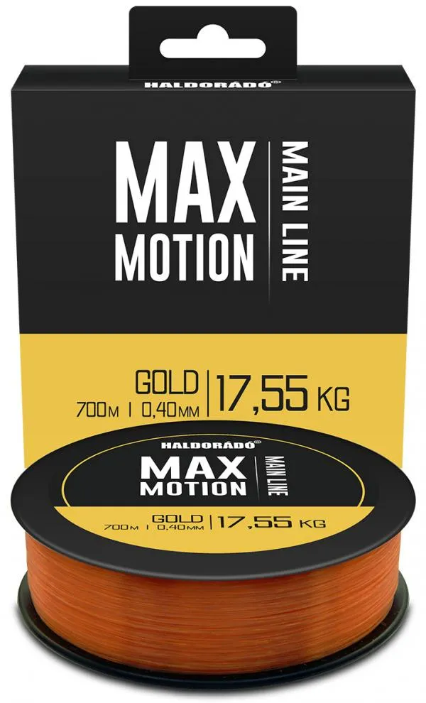 NextFish - Horgász webshop és horgászbolt - HALDORÁDÓ MAX MOTION Gold 0,40 mm / 700 m - 17,55 kg