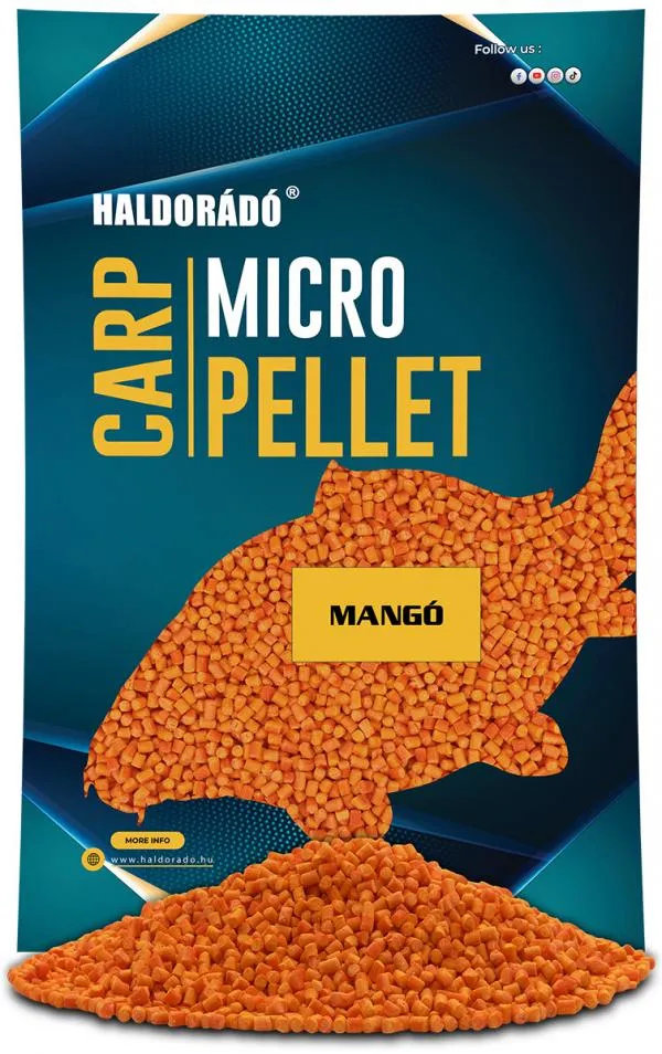 NextFish - Horgász webshop és horgászbolt - HALDORÁDÓ Carp Micro Pellet - Mangó