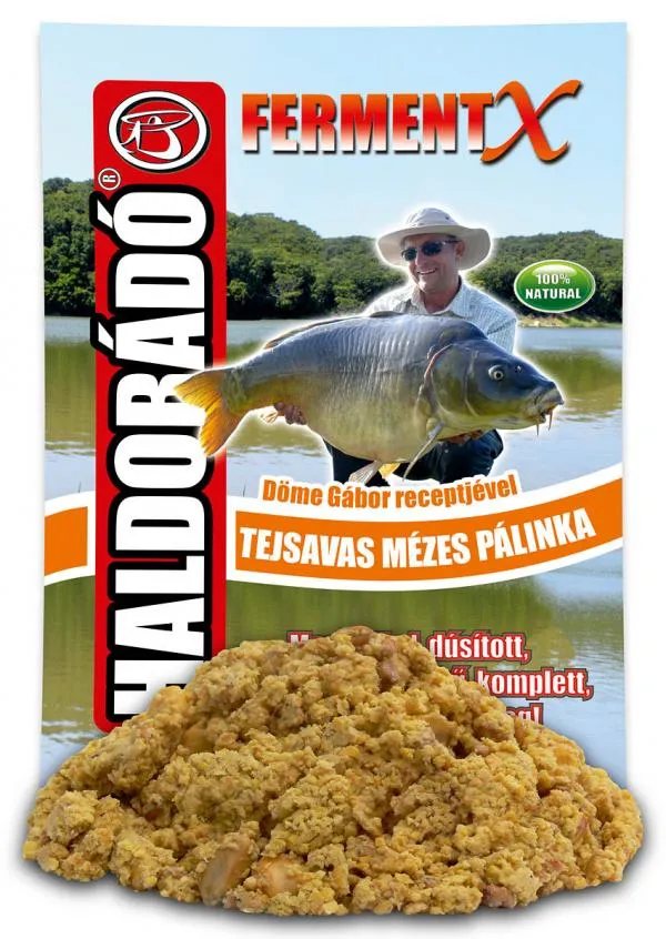 NextFish - Horgász webshop és horgászbolt - Haldorádó FermentX - Tejsavas Mézes Pálinka 1KG etetőanyag 