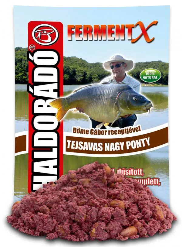 NextFish - Horgász webshop és horgászbolt - Haldorádó FermentX - Tejsavas Nagy Ponty 1KG etetőanyag 