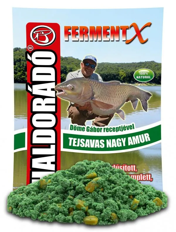 NextFish - Horgász webshop és horgászbolt - Haldorádó FermentX - Tejsavas Nagy Amur etetőanyag