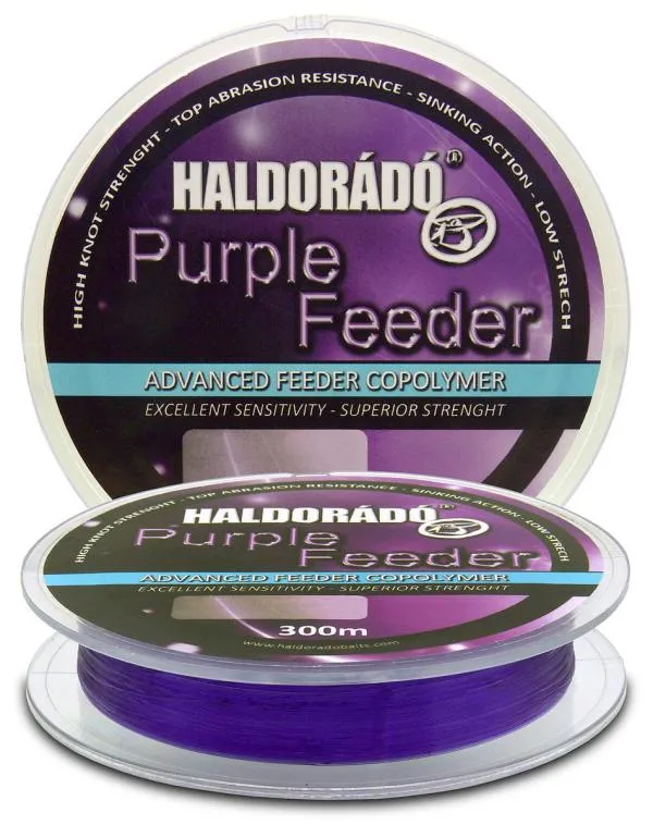 NextFish - Horgász webshop és horgászbolt - Haldorádó Purple Feeder monofil zsinór 0,20mm/300m - 5,65 kg