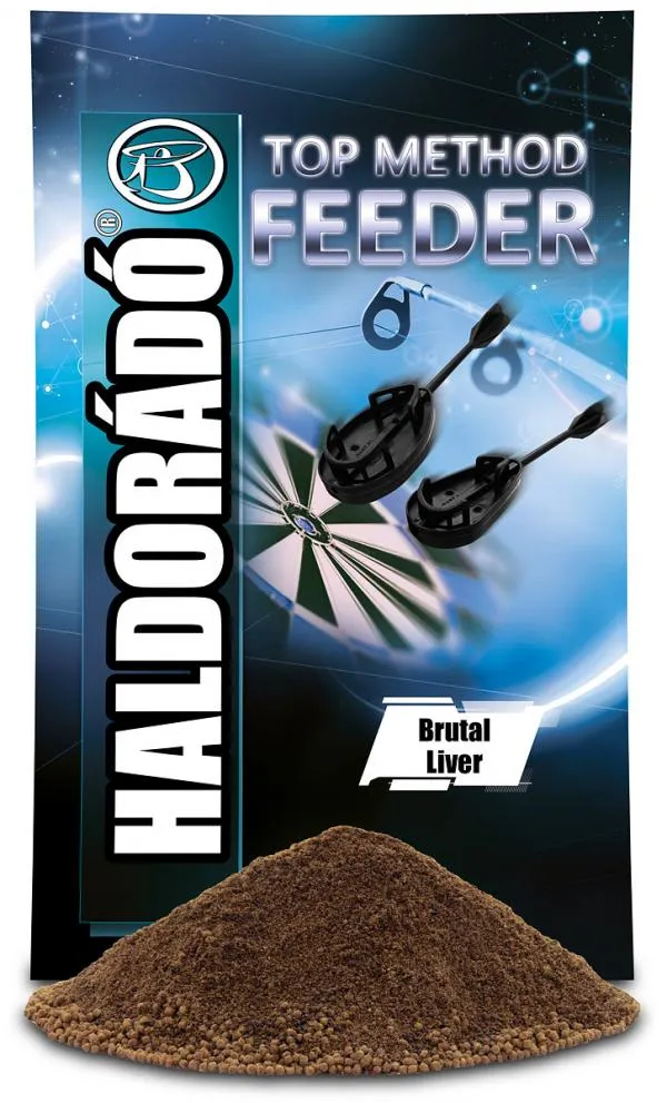 NextFish - Horgász webshop és horgászbolt - Haldorádó TOP Method Feeder - Brutal Liver etetőanyag