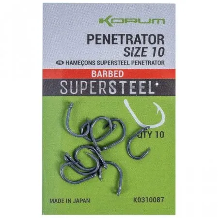 NextFish - Horgász webshop és horgászbolt - PENETRATOR HOOK SIZE 12 BARBED (10)