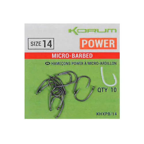 NextFish - Horgász webshop és horgászbolt - XPERT POWER MICRO BARBED HOOKS - SIZE 6 