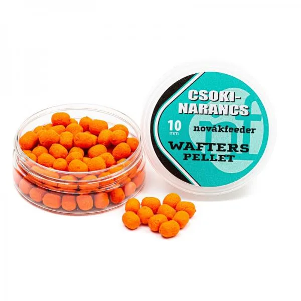 NextFish - Horgász webshop és horgászbolt - NovákFeeder Wafters Pellet 10mm Csoki - Narancs wafter