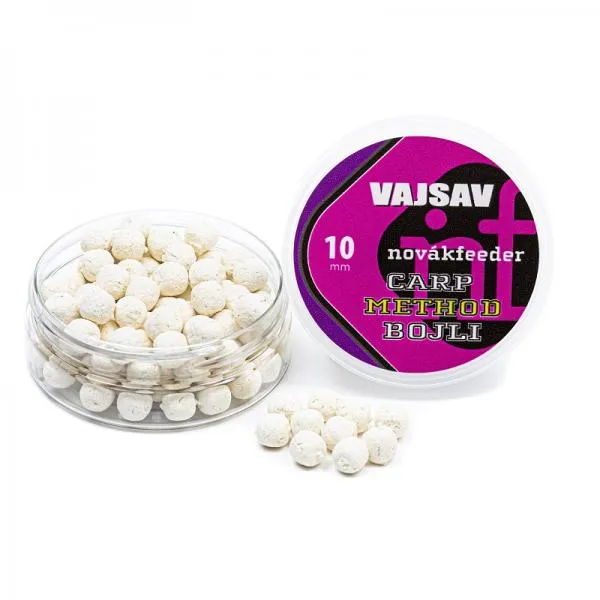 NextFish - Horgász webshop és horgászbolt - NovákFeeder Carp Method Bojli 10mm Vajsav Wafters