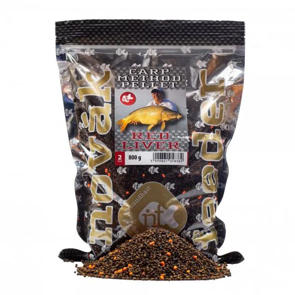 NextFish - Horgász webshop és horgászbolt - NovákFeeder Carp Method Red Liver Etető Pellet