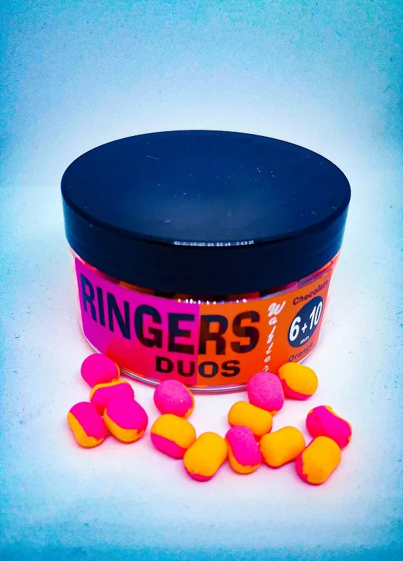 NextFish - Horgász webshop és horgászbolt - Ringers Duos Wafters - Pink-orange 6-10mm