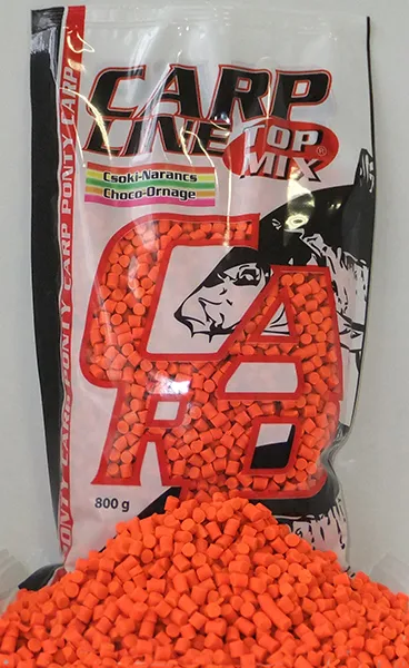 NextFish - Horgász webshop és horgászbolt - TopMix Carp Line Fluoro Csoki-Narancs Etető Pellet 