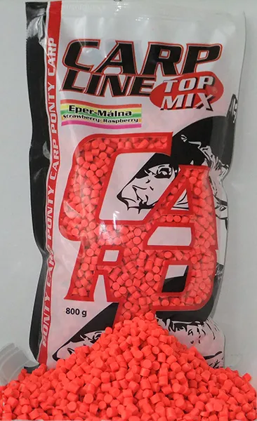 NextFish - Horgász webshop és horgászbolt - TopMix Carp Line Fluoro Eper-Málna Etető Pellet 