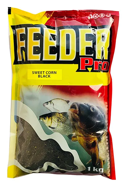 NextFish - Horgász webshop és horgászbolt - TOPMIX FEEDER PRO Sweetcorn Black 1kg etetőanyag 