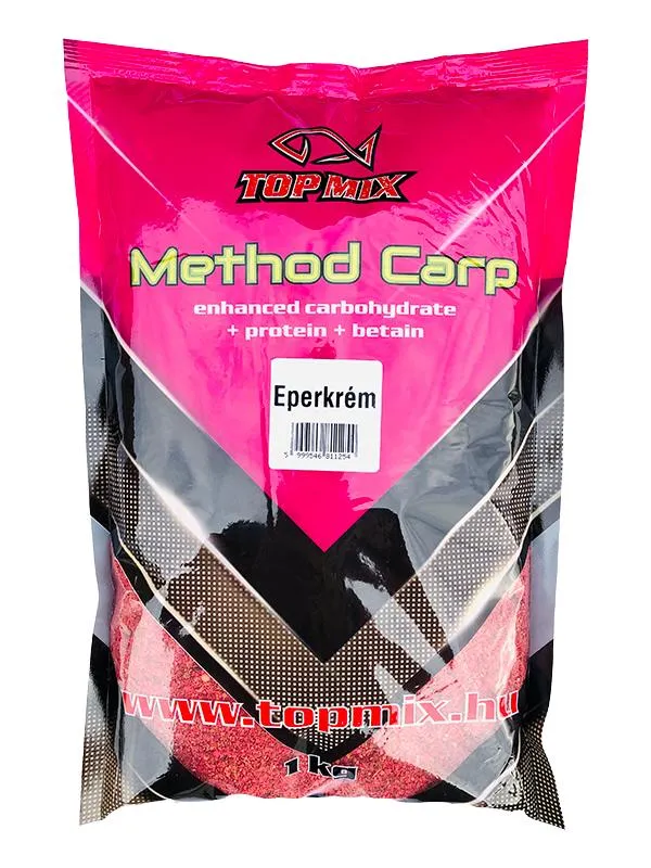 NextFish - Horgász webshop és horgászbolt - TOPMIX Method Carp Eperkrém 1kg etetőanyag 