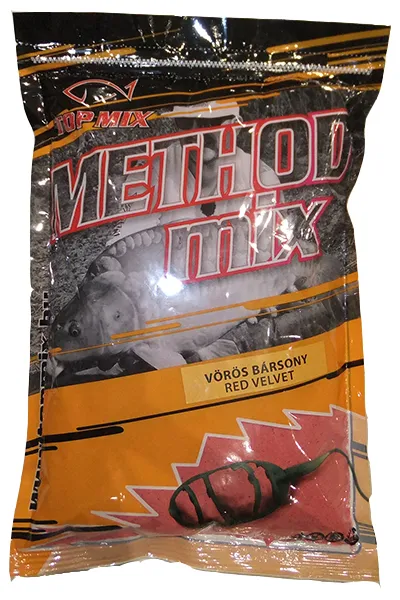 NextFish - Horgász webshop és horgászbolt - TOPMIX Method Mix Vörös Bársony 850 g etetőanyag 