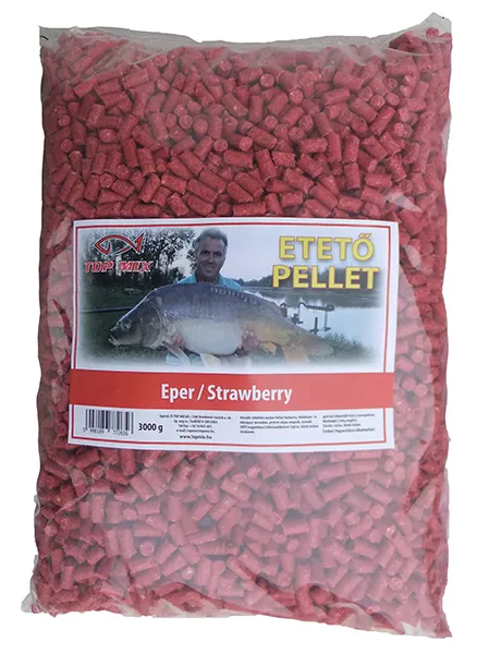 NextFish - Horgász webshop és horgászbolt - TopMix Pellet, Eper 3kg Etető Pellet 