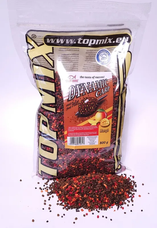 NextFish - Horgász webshop és horgászbolt - TOP MIX Dynamic Carp pellet, Mangó