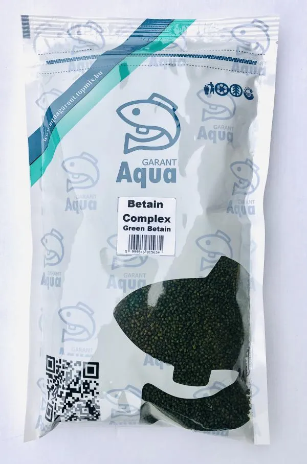 NextFish - Horgász webshop és horgászbolt - AQUA GARANT Betain Complex Green Betain Etető Pellet 