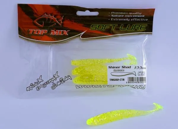 NextFish - Horgász webshop és horgászbolt - Top Mix Shiner Shad Chartreuse 100 mm