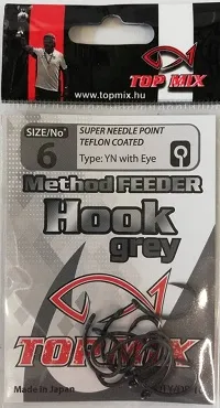 NextFish - Horgász webshop és horgászbolt - Method Feeder horog #6 fekete