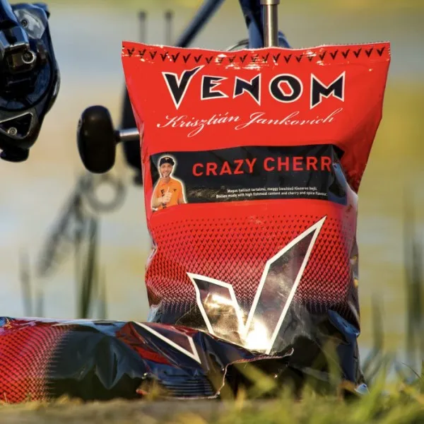 NextFish - Horgász webshop és horgászbolt - Feedermánia Venom Boilie 20 mm Crazy Cherry Etető Bojli