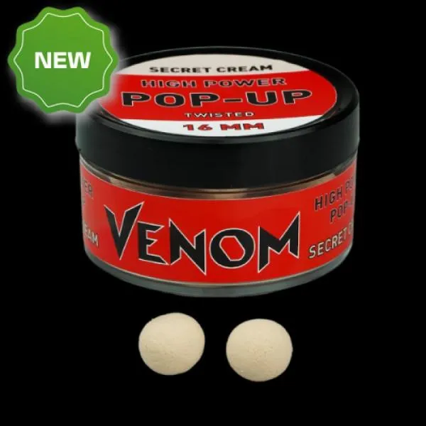 NextFish - Horgász webshop és horgászbolt - Feedermánia Venom High Power Pop-Up Boilie 16 mm SECRET CREAM