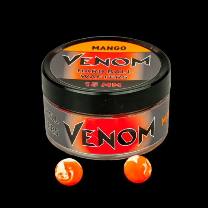 NextFish - Horgász webshop és horgászbolt - Feedermánia VENOM HARD BALL WAFTERS 15 MM MANGO