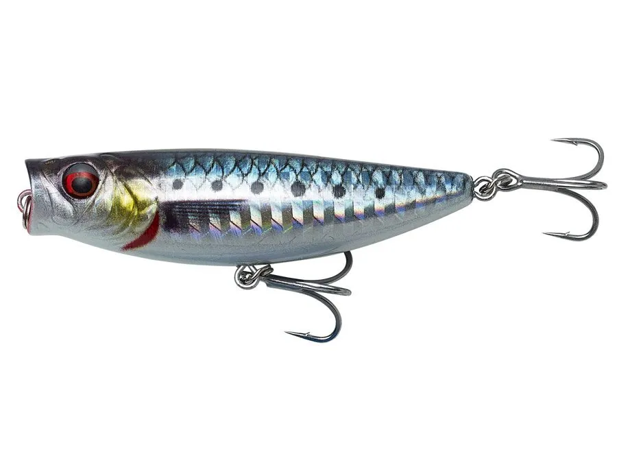 NextFish - Horgász webshop és horgászbolt - 3D MINNOW POPWALKER 6.6CM 8G FLOATING SARDINE PHP