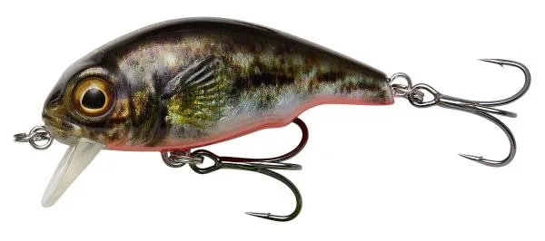 NextFish - Horgász webshop és horgászbolt - 3D GOBY CRANK SR 5CM 6.5G FLOATING UV RED AND BLACK