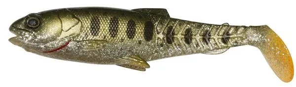 NextFish - Horgász webshop és horgászbolt - CRAFT CANNIBAL PADDLETAIL 6.5CM 4G OLIVE PEARL SILVER SMOLT