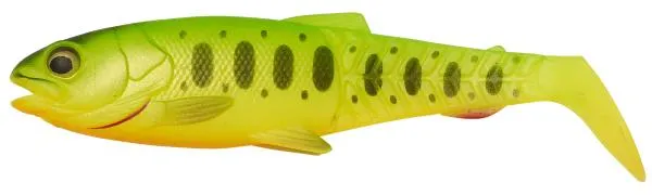 NextFish - Horgász webshop és horgászbolt - CRAFT CANNIBAL PADDLETAIL 6.5CM 4G FIRETIGER