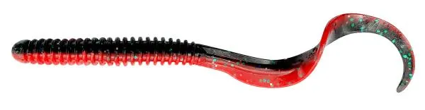 NextFish - Horgász webshop és horgászbolt - RIB WORM 10.5CM 5G RED N BLACK 8PCS