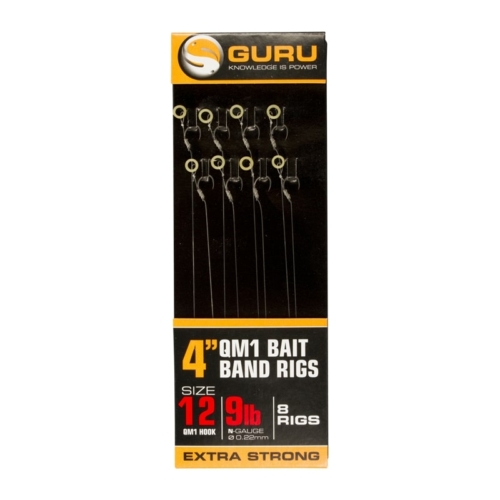 NextFish - Horgász webshop és horgászbolt - GURU QM1 Bait Band Ready Rigs 4\" 10 cm - 14 QM1 0.19mm